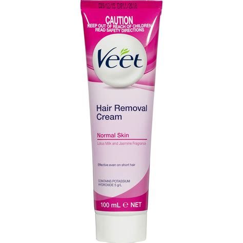 Veet Hair Removal Cream Normal 100g Woolworths