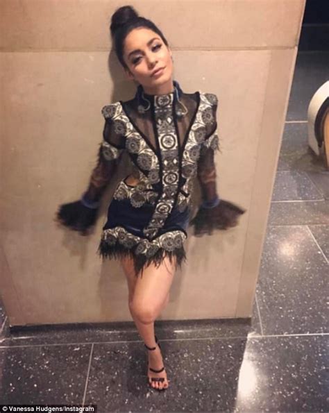 Vanessa Hudgens Dons S Style To Promote Single In NYC Daily Mail Online