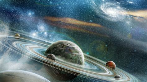 Planet Space Artwork 4k Hd Digital Universe 4k Wallpa