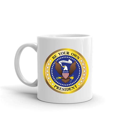 The Late Show With Stephen Colbert Be Your Own President Charity Mug Paramount Shop