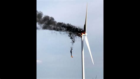 Elkton Wind Turbine Fire Youtube
