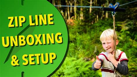 Backyard Zipline For Kids Ctsc 75 Foot Zipline Unboxing And Setup