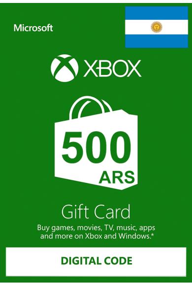 Buy Xbox Live 500 Ars T Card Argentina Cheap Cd Key Smartcdkeys