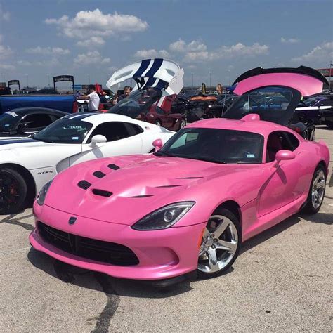 Glossy Pink Dodge Viper Dodge