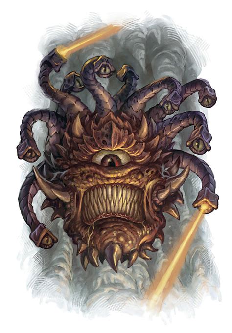 Creatures From Advanced Dungeons And Dragons 4e Beholder Eye Tyrant