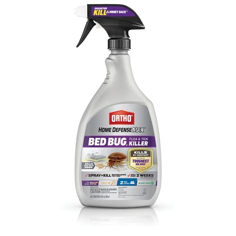 Ortho Home Defense Max Bed Bug Flea And Tick Killer 24 Oz Kills Bed
