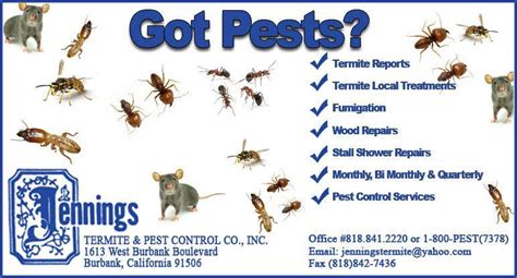 Both services are the same across most companies. Jennings Termite & Pest Control - Reviews | Facebook
