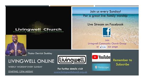 Livingwell Church Weekly Worship Youtube