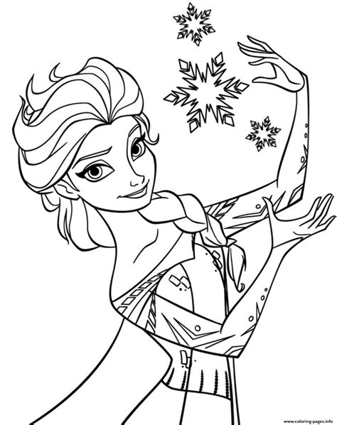 Frozen 2 Coloring Pages At Free Printable Colorings