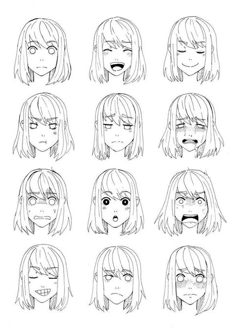 Pin By Pyetra Fonseca On Ideias Anime Faces Expressions Drawing