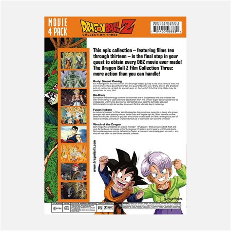 (dragon ball z movies in order). Movie Collection Three (Movies 10-13) | home-video