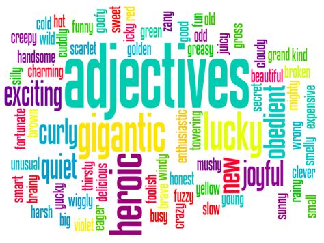 Descriptive Words Inspiration From The Text By Leigha Minnick Grand