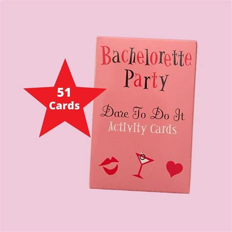 Bachelorette Party Games Bachelorette Party Dare Game Etsy