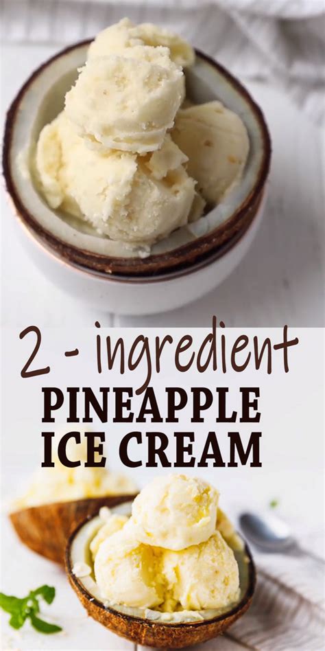 Ice cream, ice cream bar, ice cream cone, ice cream sandwich Can I Make Ice Cream From Whole Milk - Make the best two Ingredient Pineapple Coconut Ice Cream ...