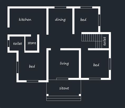 1200 square feet house outlines ranges are adaptable while picking the quantity of rooms in the home. 1200 Sq Ft 3BHK Contemporary Single Floor Modern House and ...