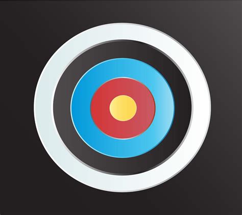 Target Archery Art Vector Background 533403 Vector Art At Vecteezy