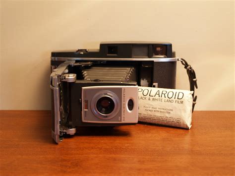 Retro Camera Polaroid W Film Bellows Camera Vintage Polaroid