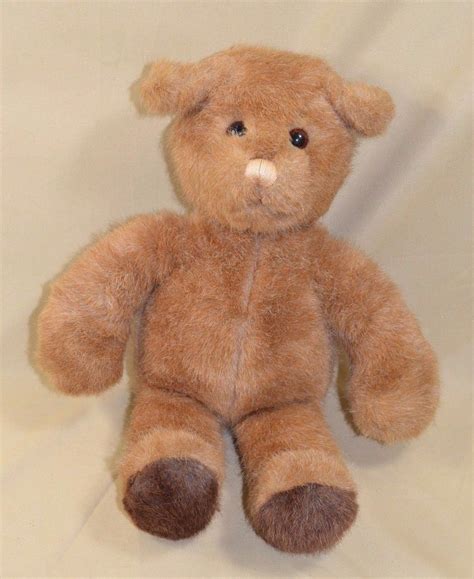 Gund Teddy Bear Brown 1985 Vintage Plush Stuffed Animal 15 Other