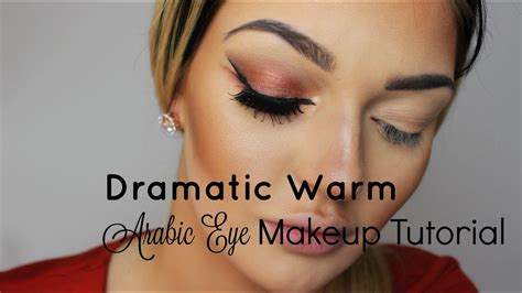 Dramatic Warm Arabic Eye Makeup Tutorial Youtube