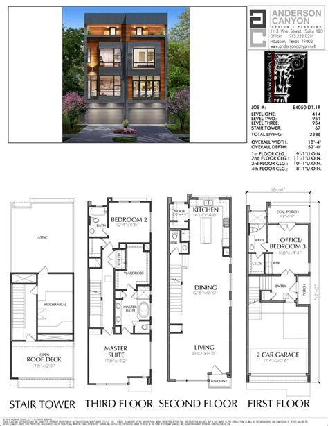 Narrow Townhome Plans Online Brownstone Style Homes Townhouse Design