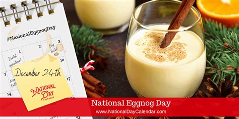 December 24 2019 National Eggnog Day Christmas Eve