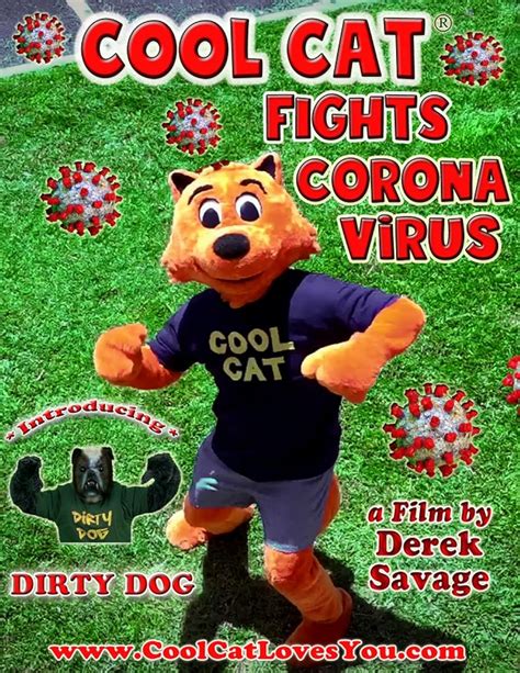 Cool Cat Fights Coronavirus 2021