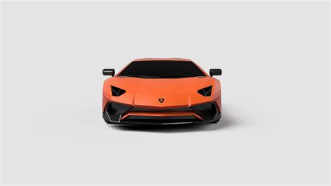 Lamborghini Aventador 3d Render On Behance