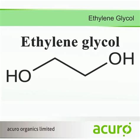 Ethylene Glycol Definition Chemical Reaction Uses And Examples