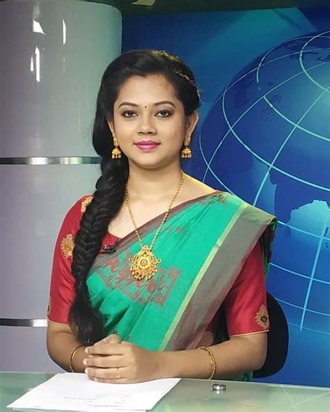 60 Anitha Sampath News Reader Images HD Sun TV Anchor Photos