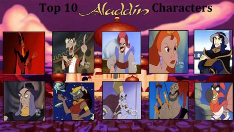 Top 10 Aladdin Villains By Perualonso On Deviantart