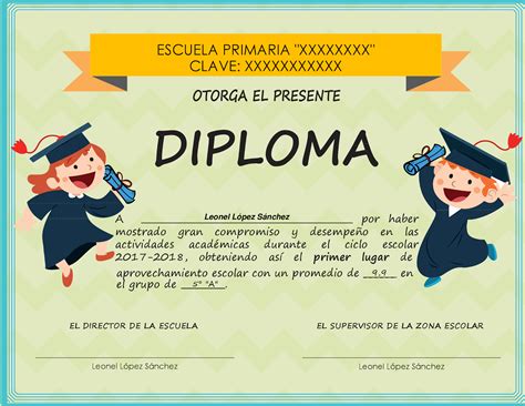 Diplomas En Pdf Editables