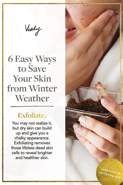 6 Easy Ways To Save Your Skin From Winter Weather Dry Skin