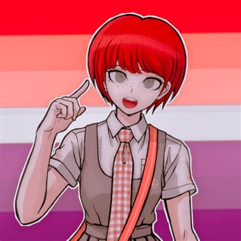 💫danganronpa V2 Mahiru Koizumi Lgbtq Lesbian Pride Icons Mahiru
