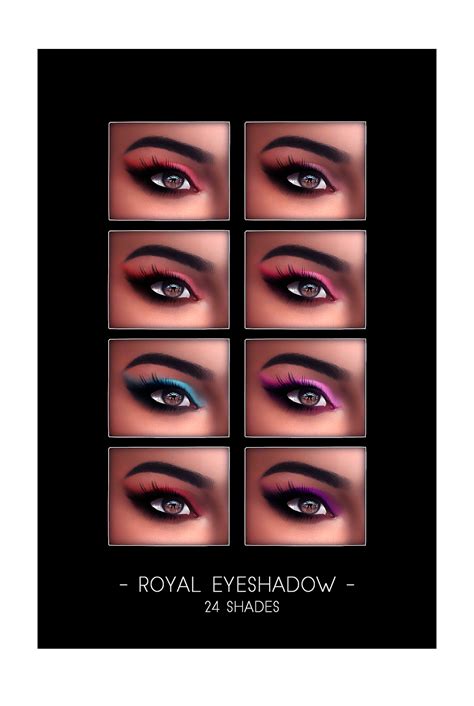 Royal Eyeshadow Frost Sims 4