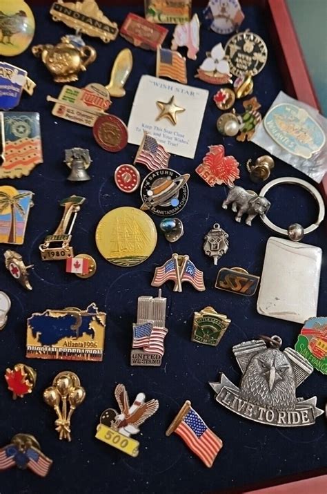 Vintage Lapel Pin Lot Ebay