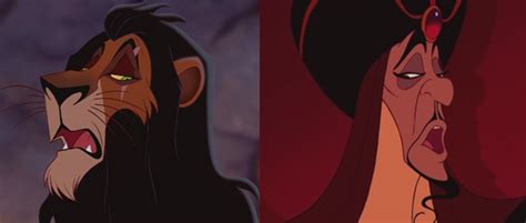 Scar Jeremy Irons And Jafar Jonathan Freeman Scar Is From The Lion