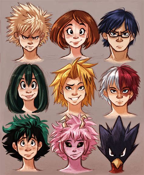 Bnha Class 1a Part 1 By Theicecolo On Deviantart