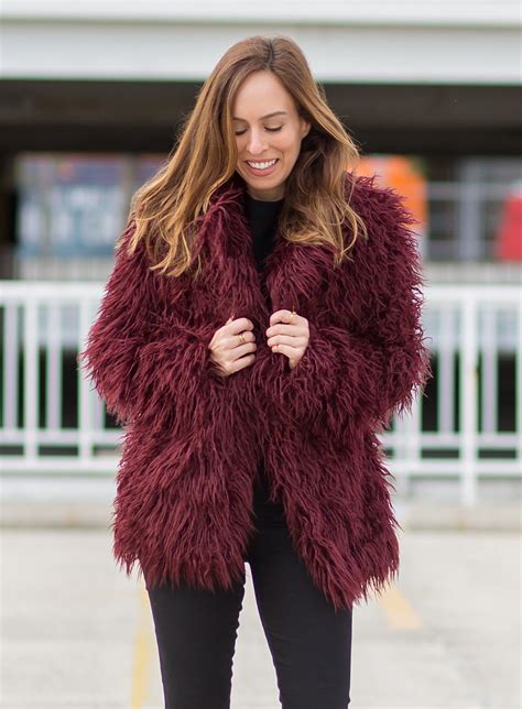 Six Colorful Faux Fur Coats Under 150 Winter Fashion