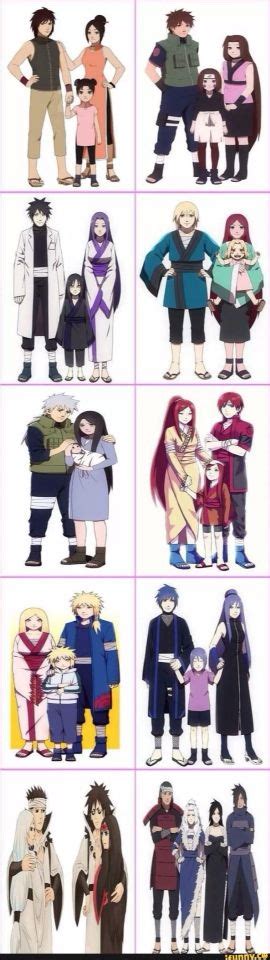 Naruto Characters And Their Parents