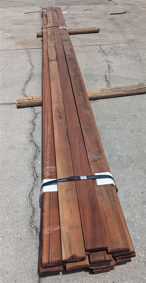 Fl0222001 1x4plus Pregrooved Tigerwood Advantage Lumber
