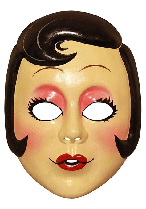 The Strangers Prey At Night Pin Up Girl Adult Costume Vacuform Mask