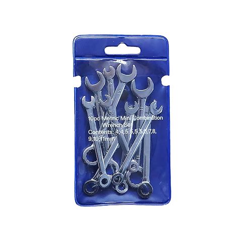 10pcs Mini Wrench Set Combination Wrench Spanner For Assembling