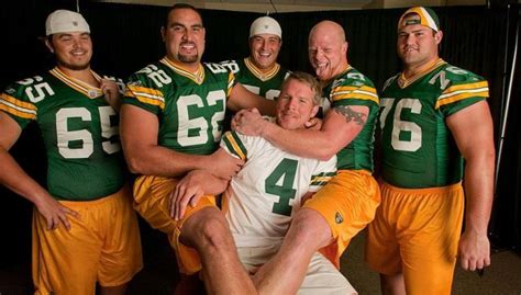 Mark Tauscher Marco Rivera Mile Flanagan Mike Wahle Chad Clifton