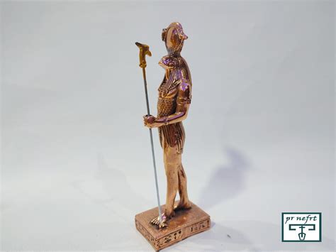 Una Rara Estatua De Cobre Del Dios Ra Hecho A Mano En Egipto Etsy España