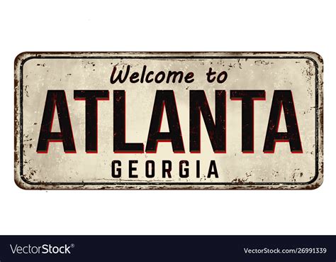Welcome To Atlanta Refrigerator Magnets Home And Living