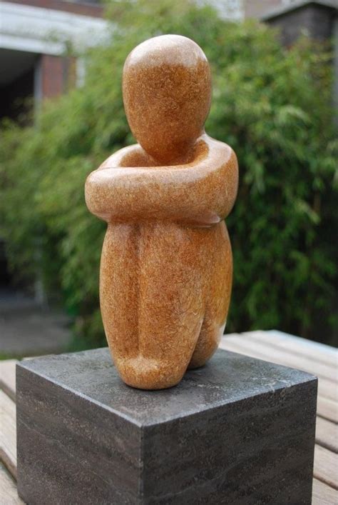 Eerste Beeld Speksteen Beeldhouwen Figuratief Sculpture Marieke