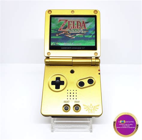 Nintendo Gameboy Advance Sp Ips V2 Zelda Edition Gameboy Customs