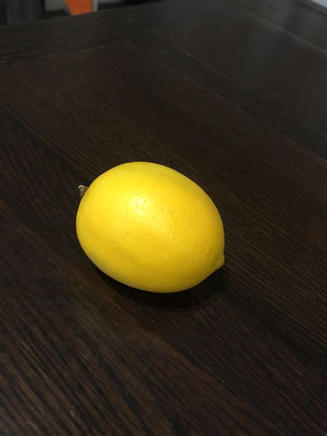 A Lemon So Perfect That Its Somewhat Satisfying Rsatisfying