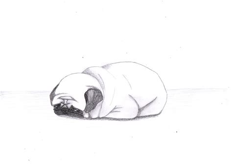 Sad Pug By Theflyingpug On Deviantart