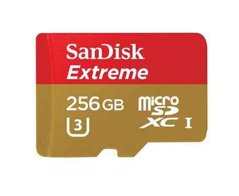 Sandisk Extreme 256gb Microsdxc Uhs I Card Is Worlds Fastest